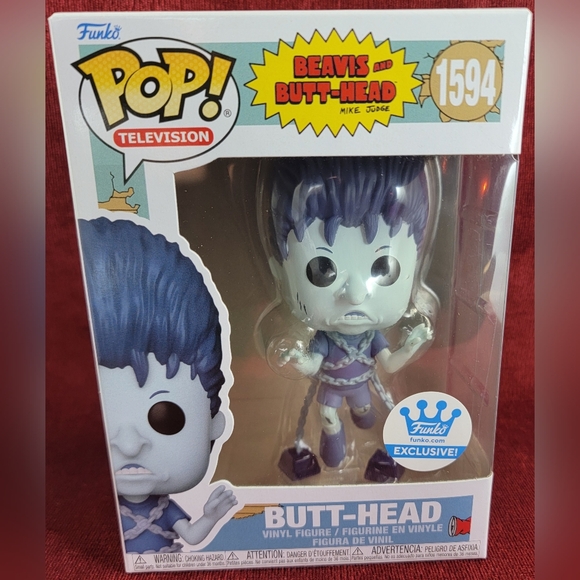 Butt-head funko exclusive # 1594 (nib) With pop protector - Picture 2 of 7